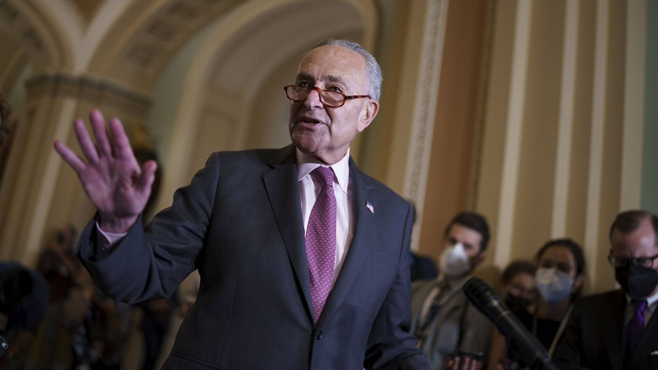 Senate Majority Leader Chuck Schumer (AP Photo)