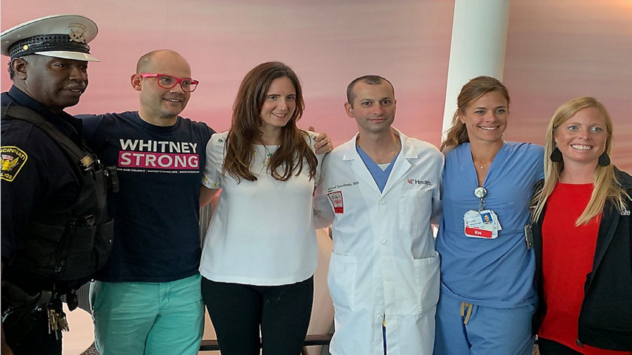 Fountain Square Shooting survivor reunites with care team