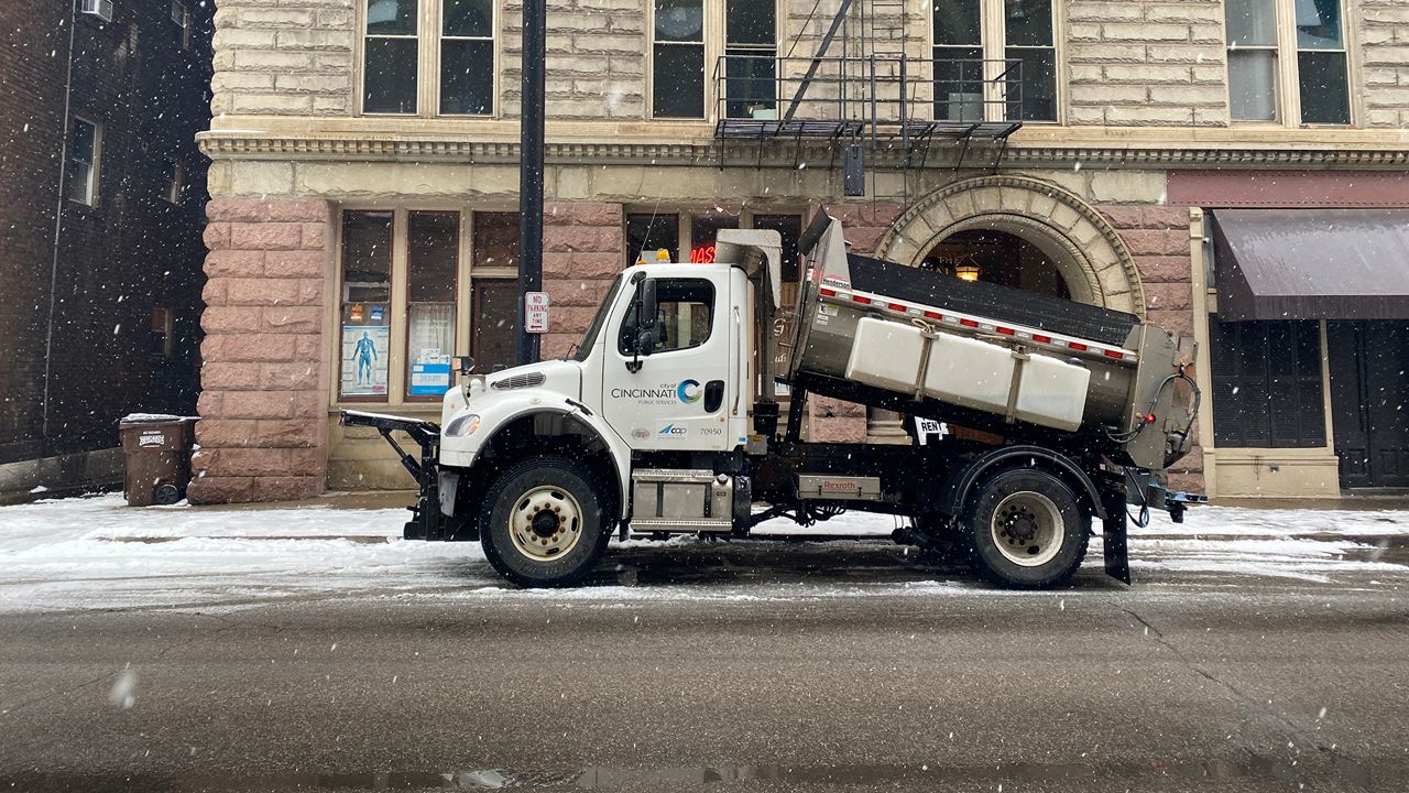 Cincinnati snow plow