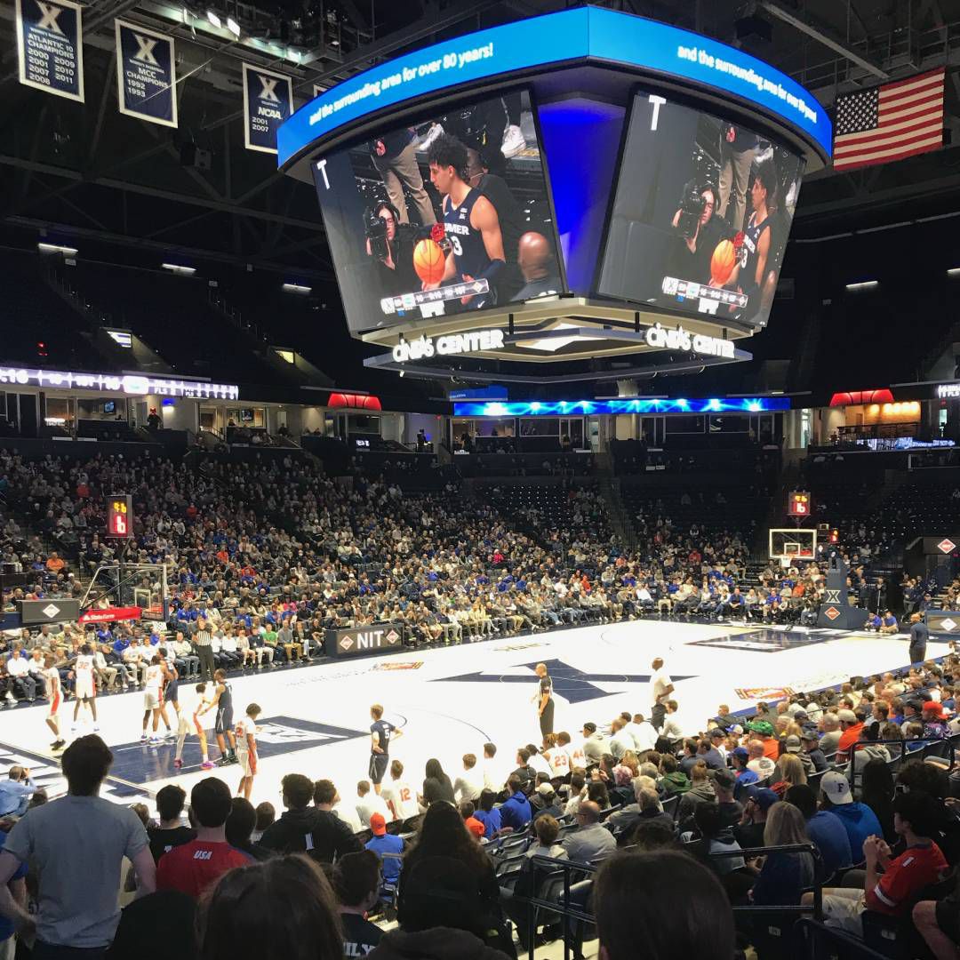 Xavier fans packed the Cintas Center this year to support the nationally ranked Musketeers. (Photo courtesy of Ethan Nichols)