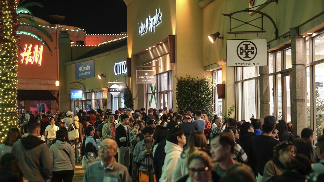 Black Friday shopping underway in Commerce