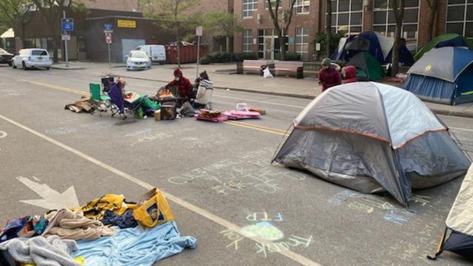 Protesters Remain at Rochester City Hall Overnight