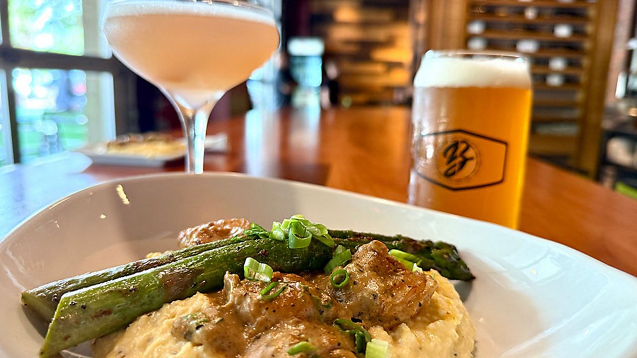 Brewlando's Shrimp & Grits are unlike any in Central Florida. (Photo: Allison Walker)