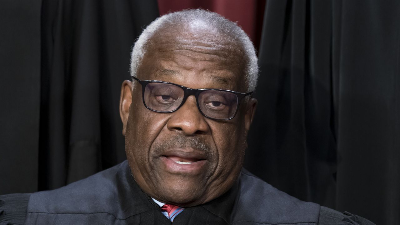 Supreme Court Justice Clarence Thomas (AP Photo/J. Scott Applewhite)