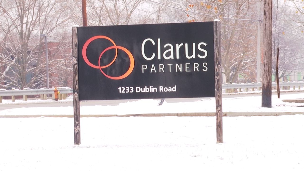 Clarus Partners outdoor sign