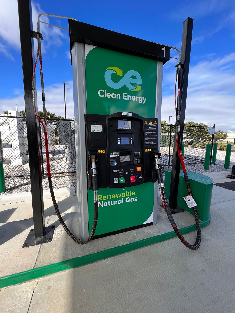 Renewable natural gas filling station comes to central Ohio