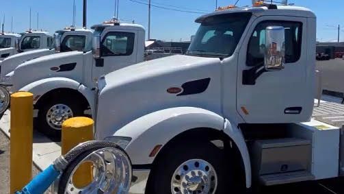 Clean Truck Fund Port of Los Angeles Port of Long beach Clean Air Action Plan zero emissions drayage trucks