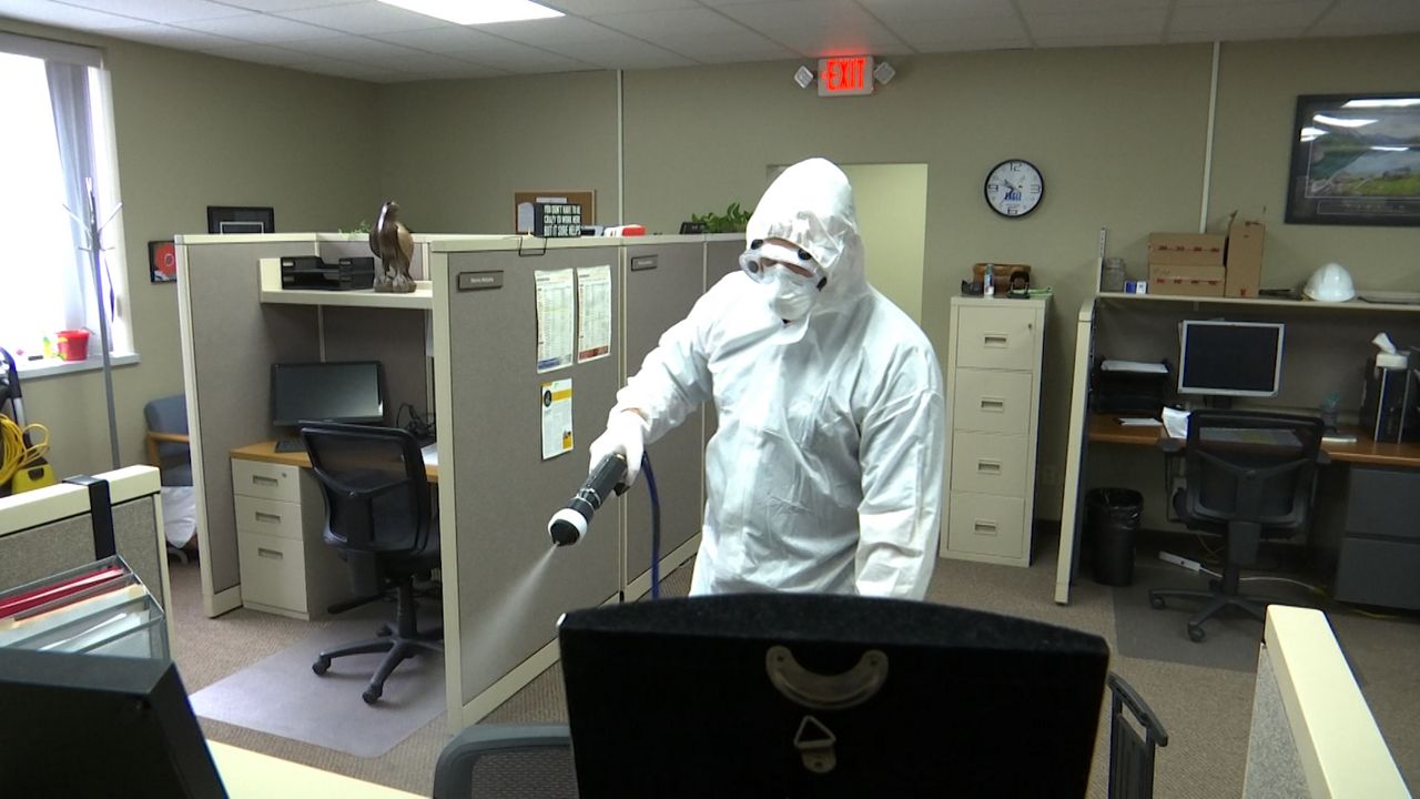 Cleaning crews essential as Wisconsin returns to work