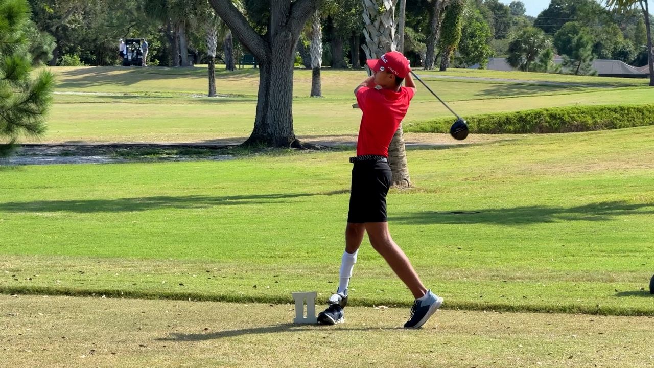 Clearwater High golfer overcomes physical disabilities