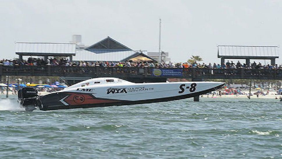 This years boat race, Race World Offshore, takes place on Sunday.