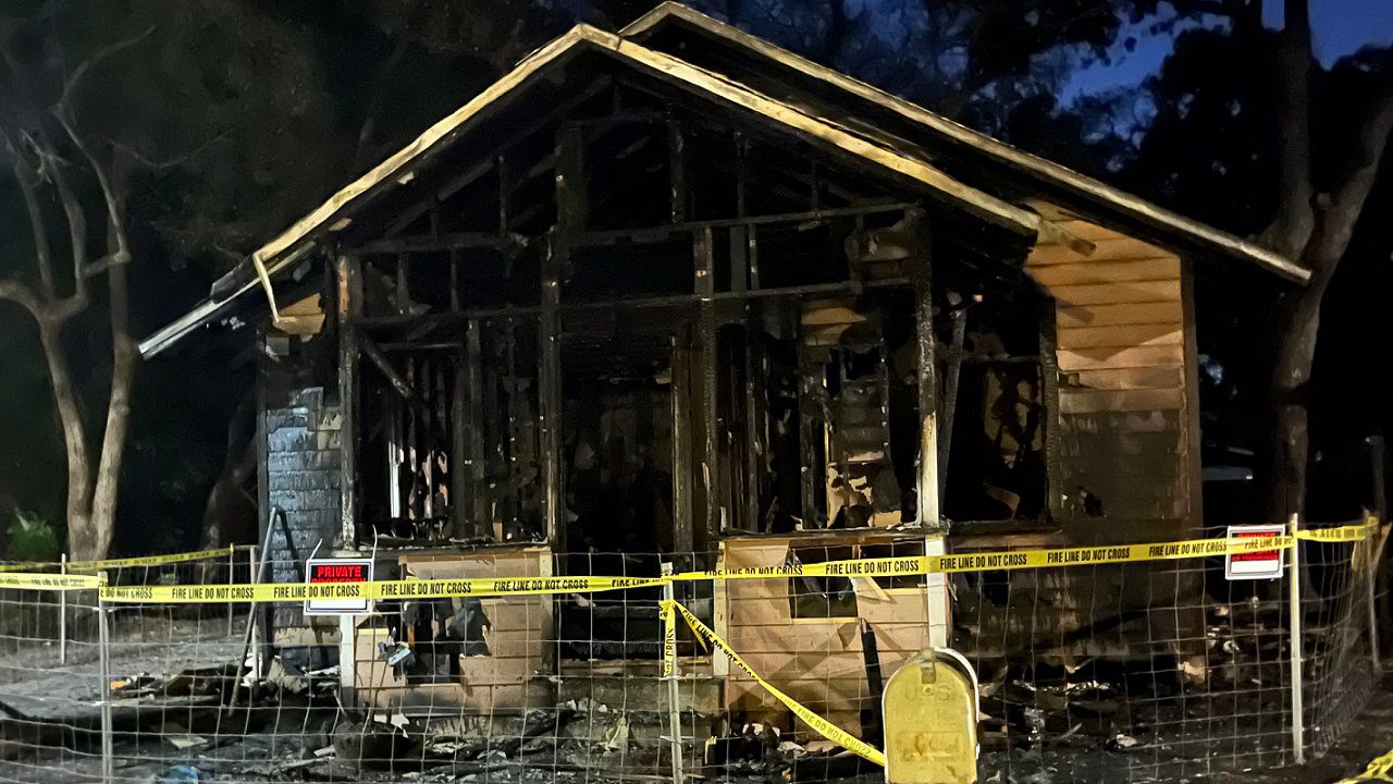 Months after finding permanent home, fire devastates family