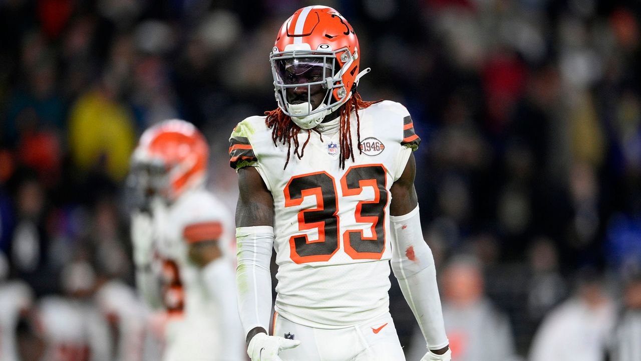 Browns rookie safety Grant Delpit carted off with Achilles injury