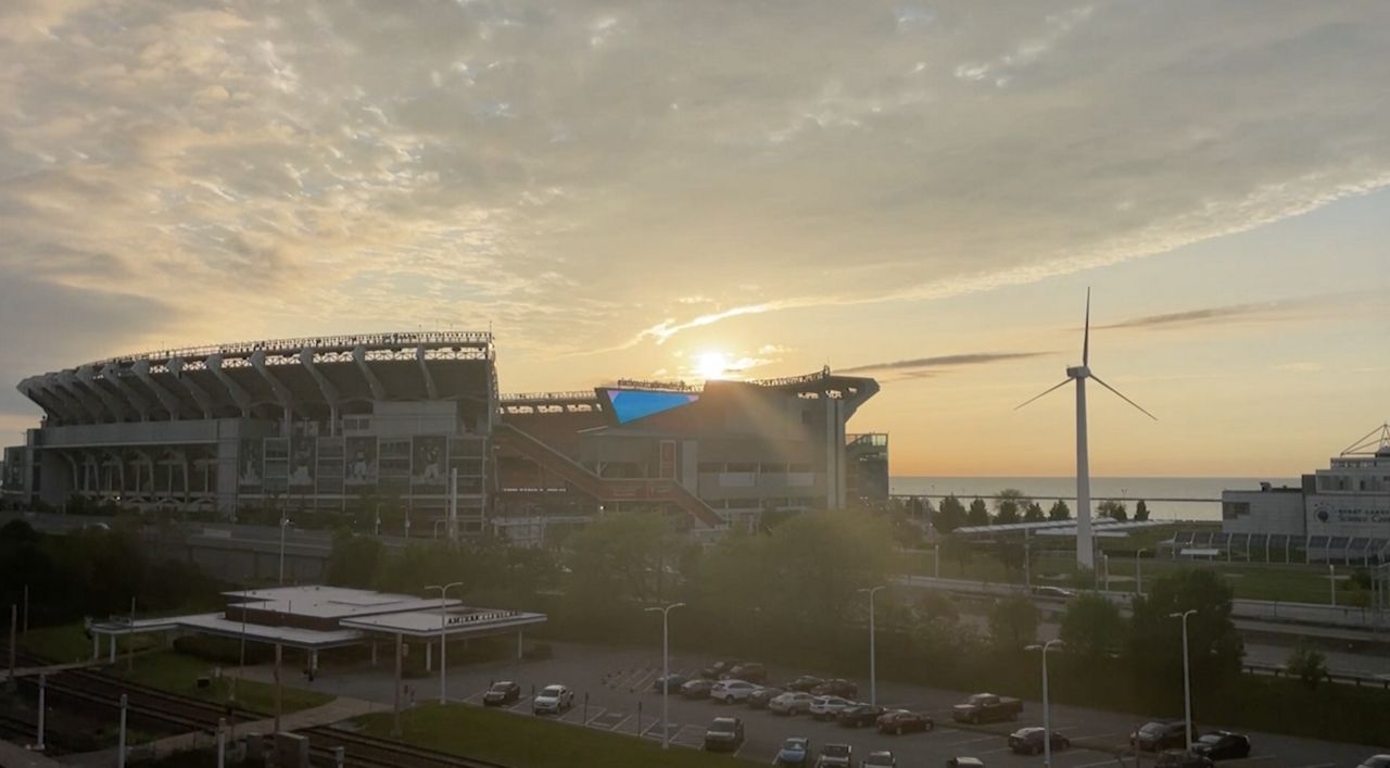 Cleveland Browns Stadium. (Spectrum News 1/Nora McKeown)