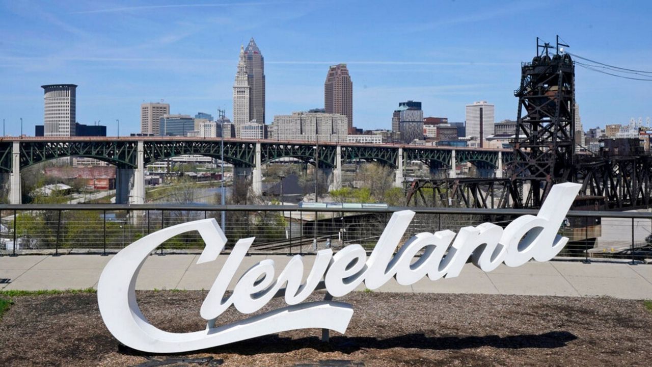 File photo of the city of Cleveland. Photo/AP