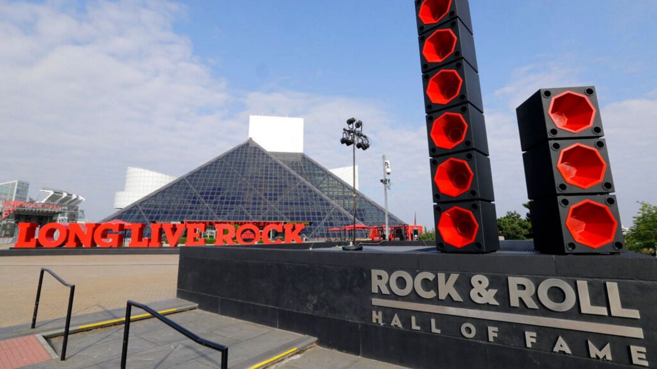 Rock & Roll Hall of Fame in Cleveland, Ohio.