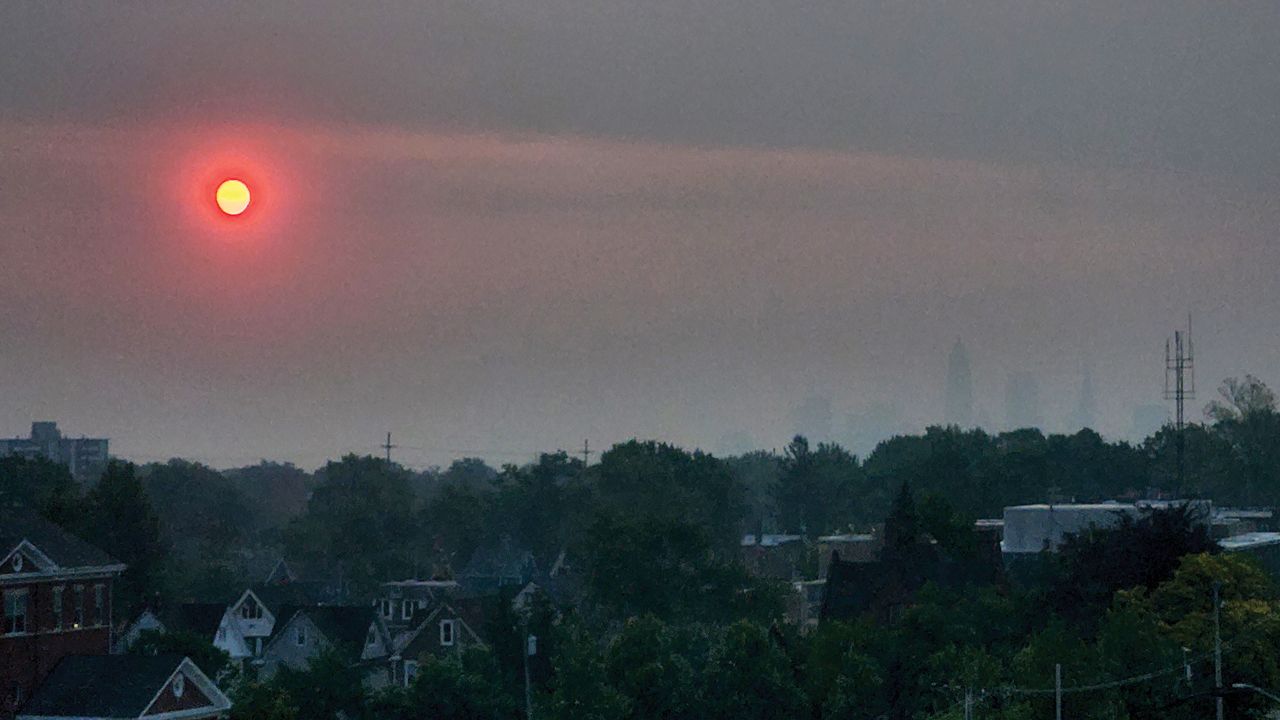 Wildfire smoke takes aim at Ohio Valley again this weekend