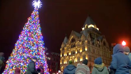 Christmas Tree Lighting Syracuse 2022 Clinton Square Tree Lighting To Resume In-Person This Year