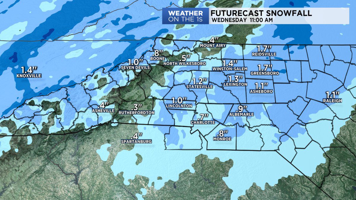 Snow will make a messy morning commute Wednesday then a weekend warmup