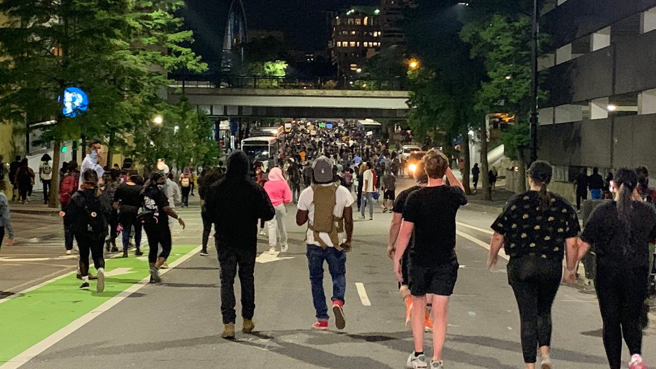 Charlotte protesters 