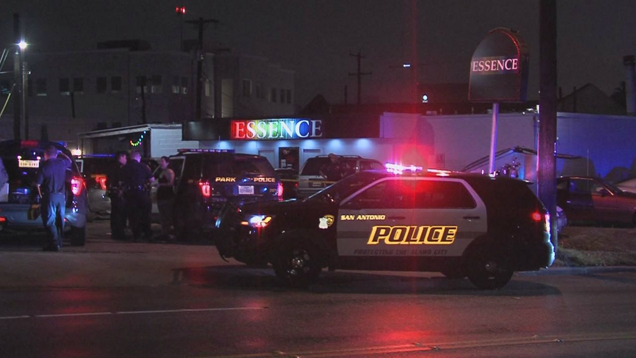 Photo of police at Club Essence (J.J. Trevino)