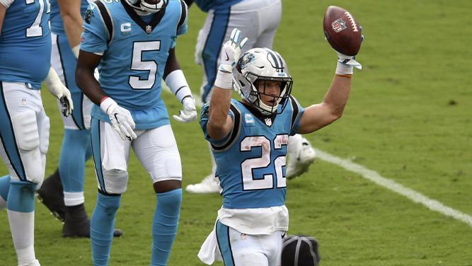 Panthers injury report: Christian McCaffrey listed with thigh injury