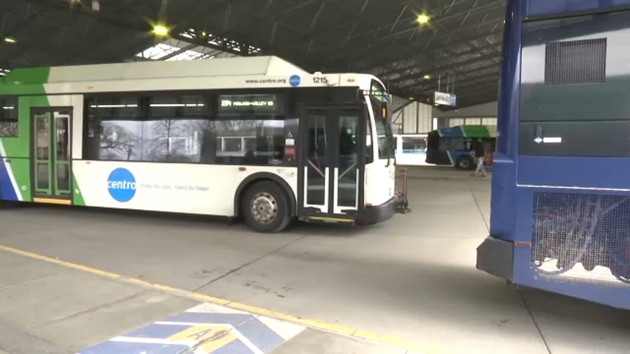 CENTRO transit hub in Syracuse