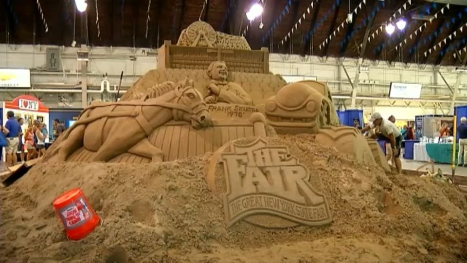 New location for sand sculpture at New York State Fair
