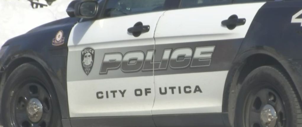 Utica police car