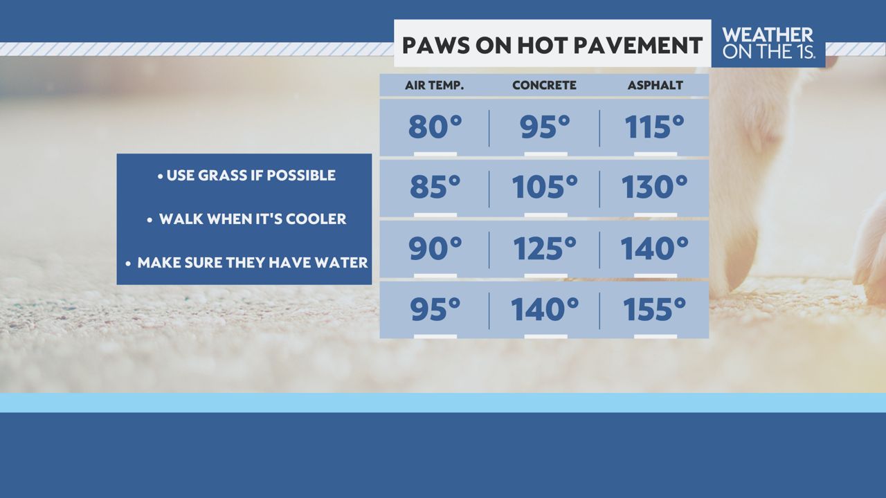 Excessive heat and humidity last one more day