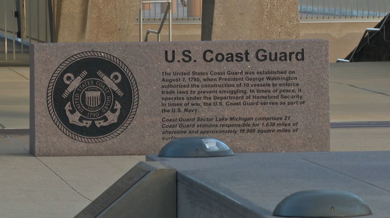 U.S. Coast Guard plaque (Spectrum News/File)