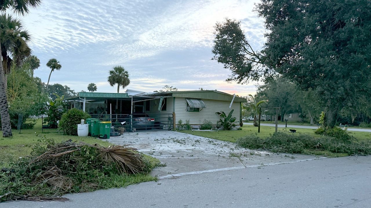 Downburst damages homes in Cocoa during Thursday storms