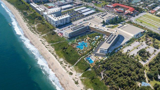 The Brevard County Commission voted Tuesday to give Driftwood Capital a $30 million grant to help it develop a nearly $400 million resort in Cocoa Beach. (Image courtesy of Driftwood Capital)