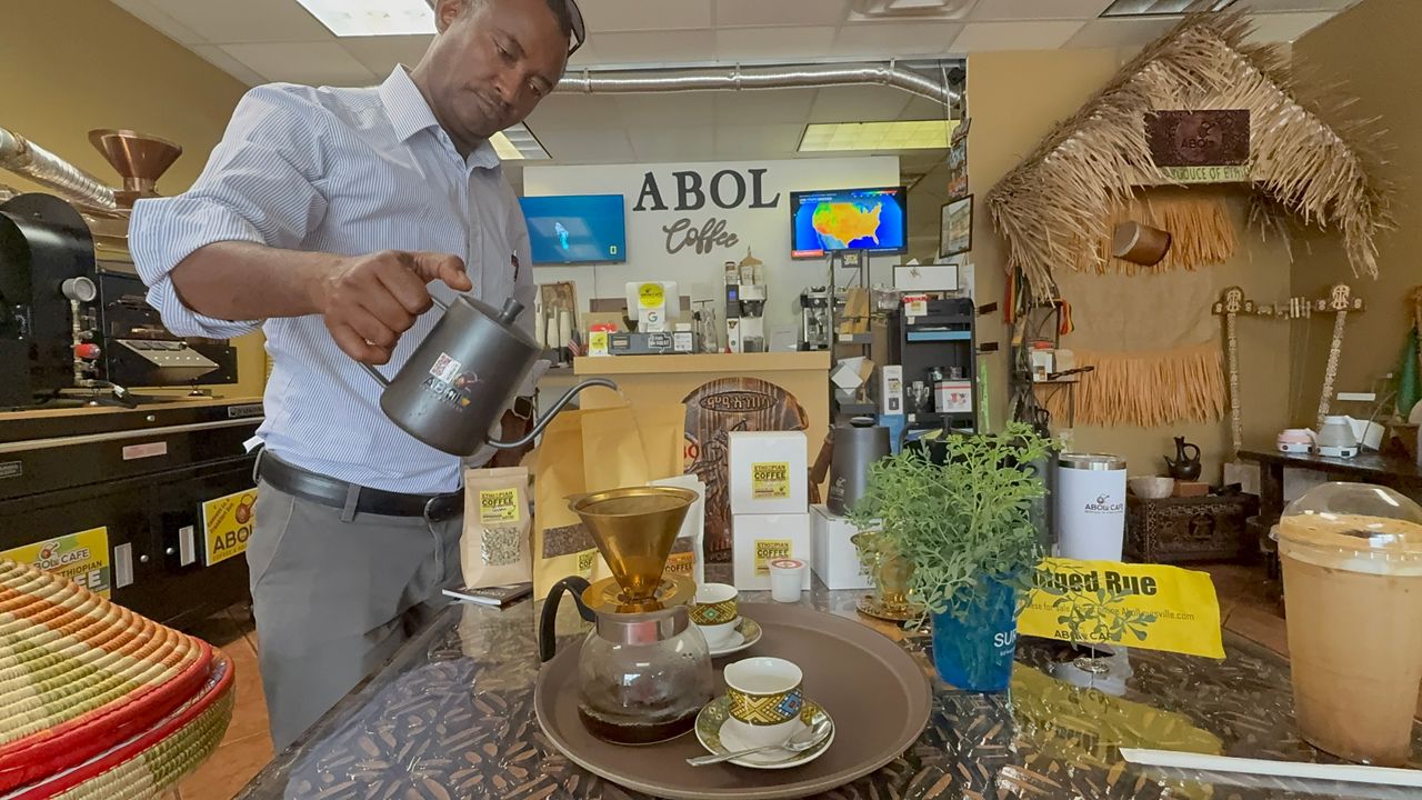Tariffs leave Kentucky coffee cafe adjusting to fluctuations to make a profit