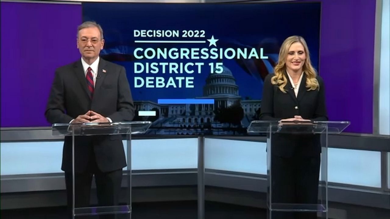 Laurel Lee, Alan Cohn clash over topics during debate