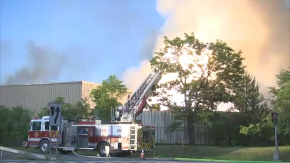 Crews battle Kelman scrapyard fire in Cohoes
