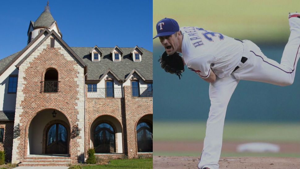 Texas Rangers pitcher Cole Hamels donates house to camp for special needs children. 