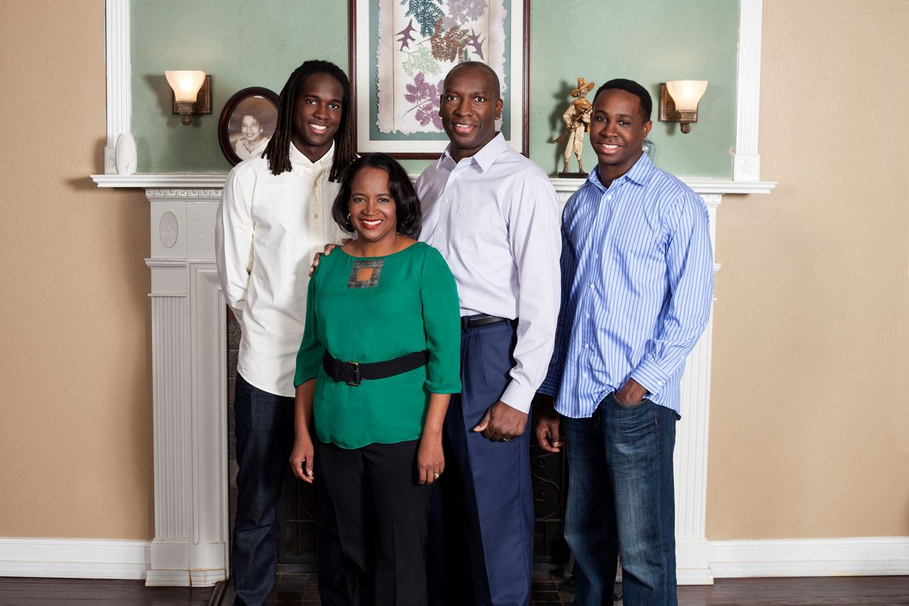 Rep. Sheryl Cole appears in a portrait with her family. (Courtesy: Rep. Sheryl Cole)