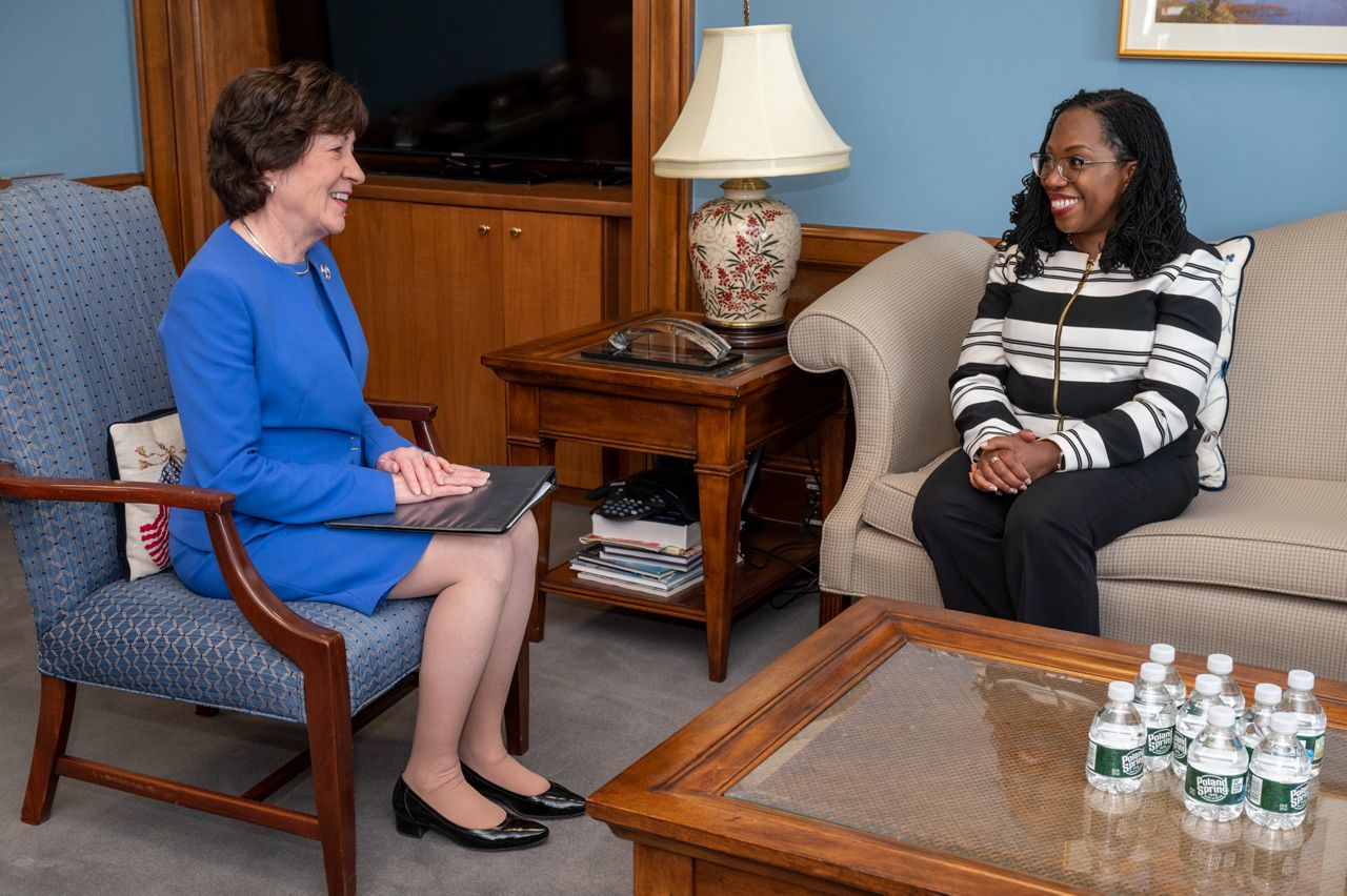 Senator Susan Collins of Maine previously met with Supreme Court Nominee Ketanji Brown Jackson on March 8, 2022. 