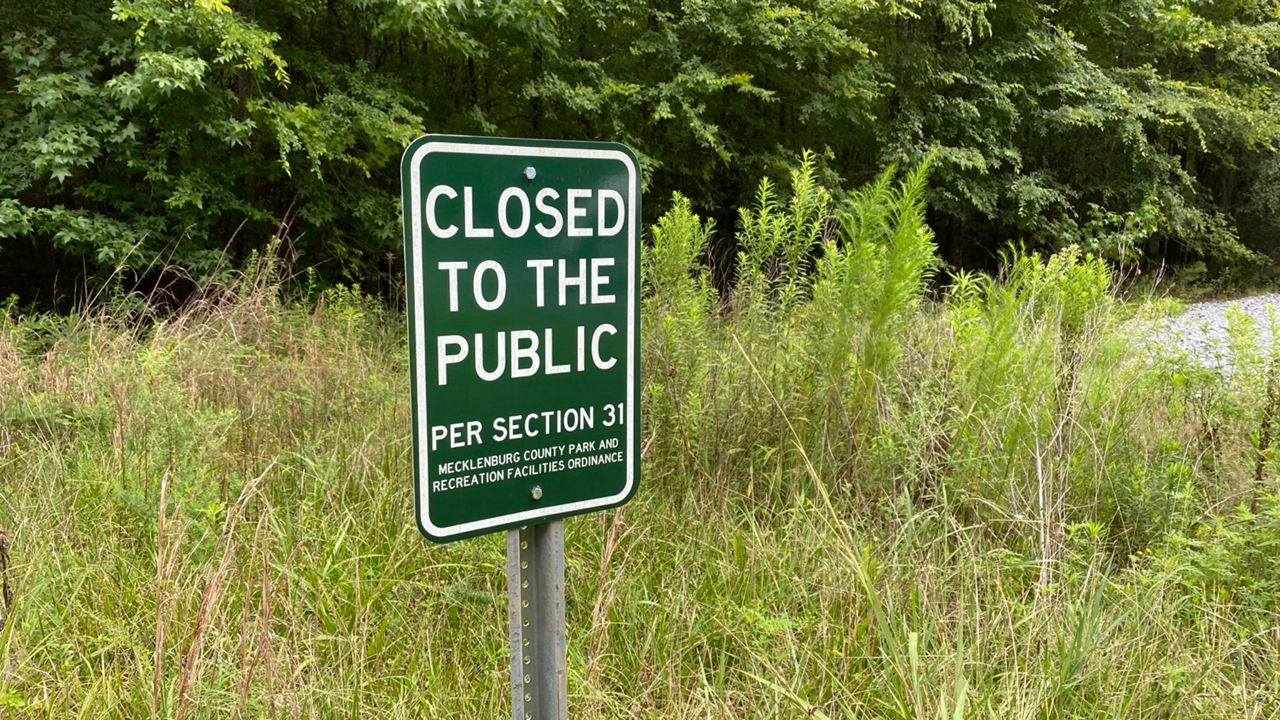 Cleanup continues at the Oehler Nature Preserve in Huntersville, North Carolina, after the Colonial Pipeline leaked 2 million gallons of fuel into the ground. 