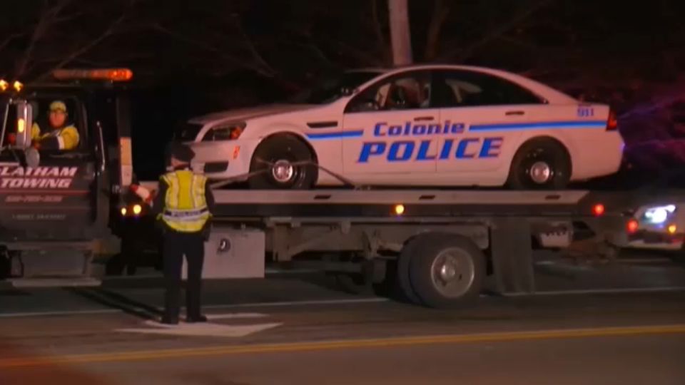 Man Struck by Colonie Police Car
