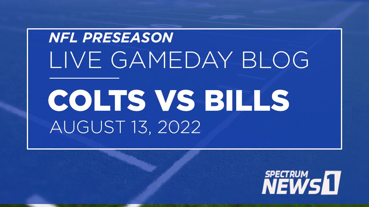 Live Blog: Colts vs. Bills