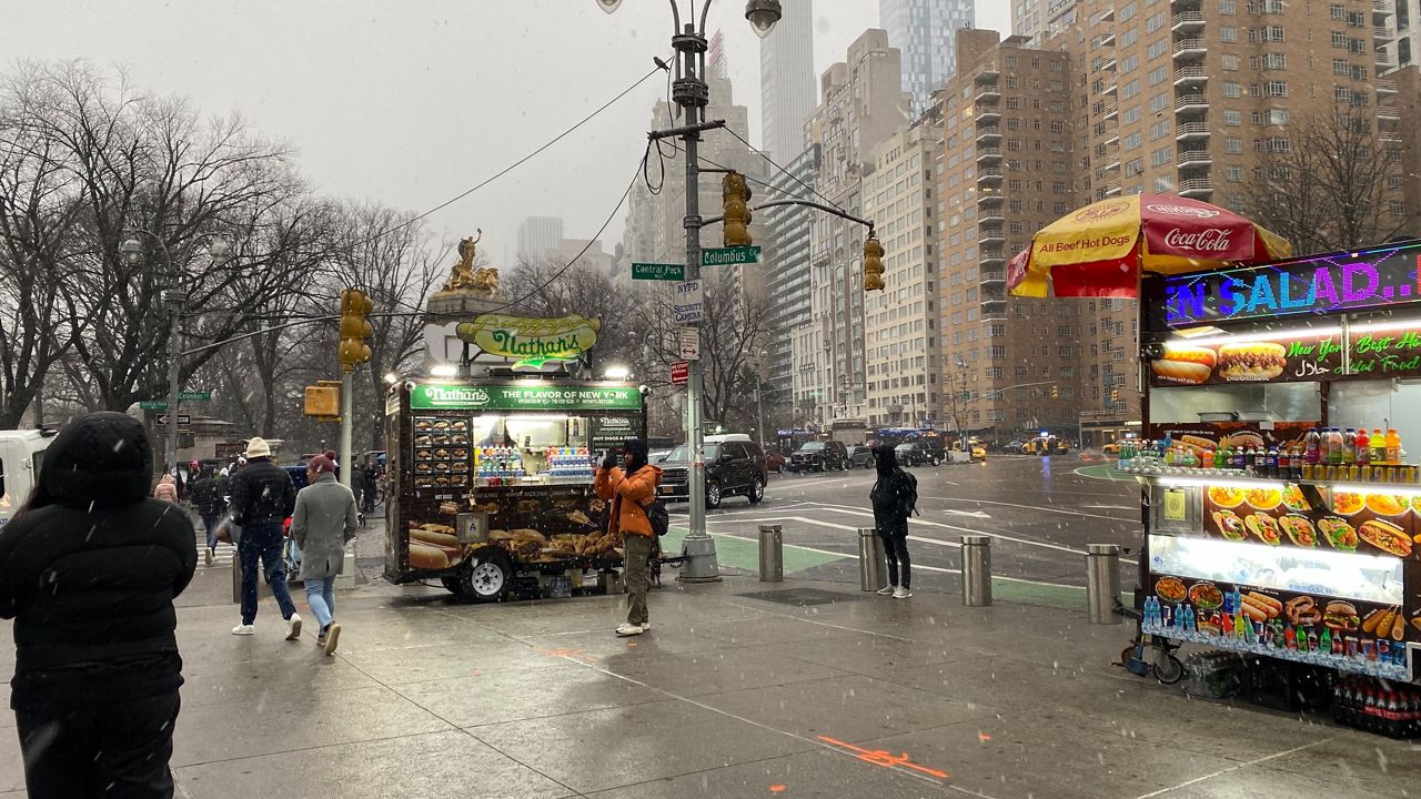 Columbus Circle in New York City is pictured.