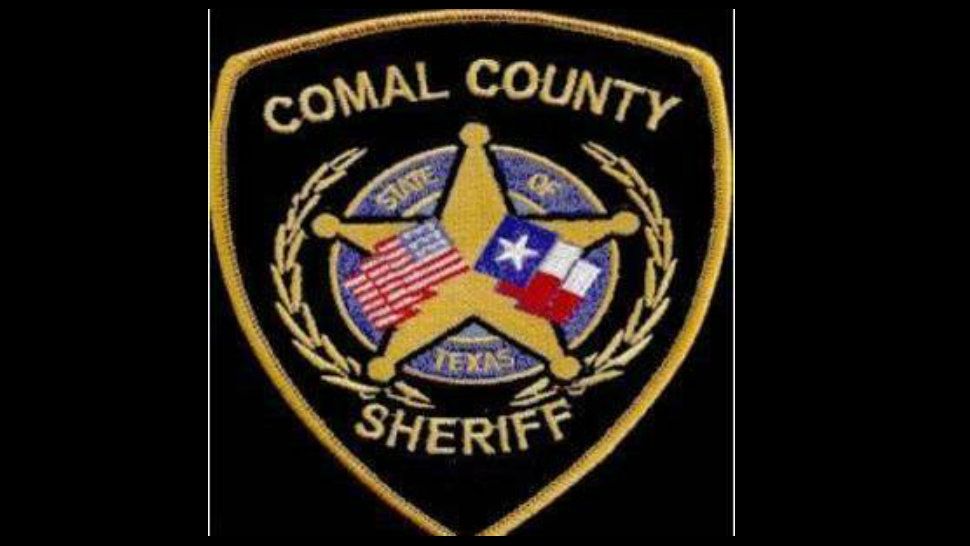 Comal County sheriff badge (Courtesy Comal County sheriff Facebook page)