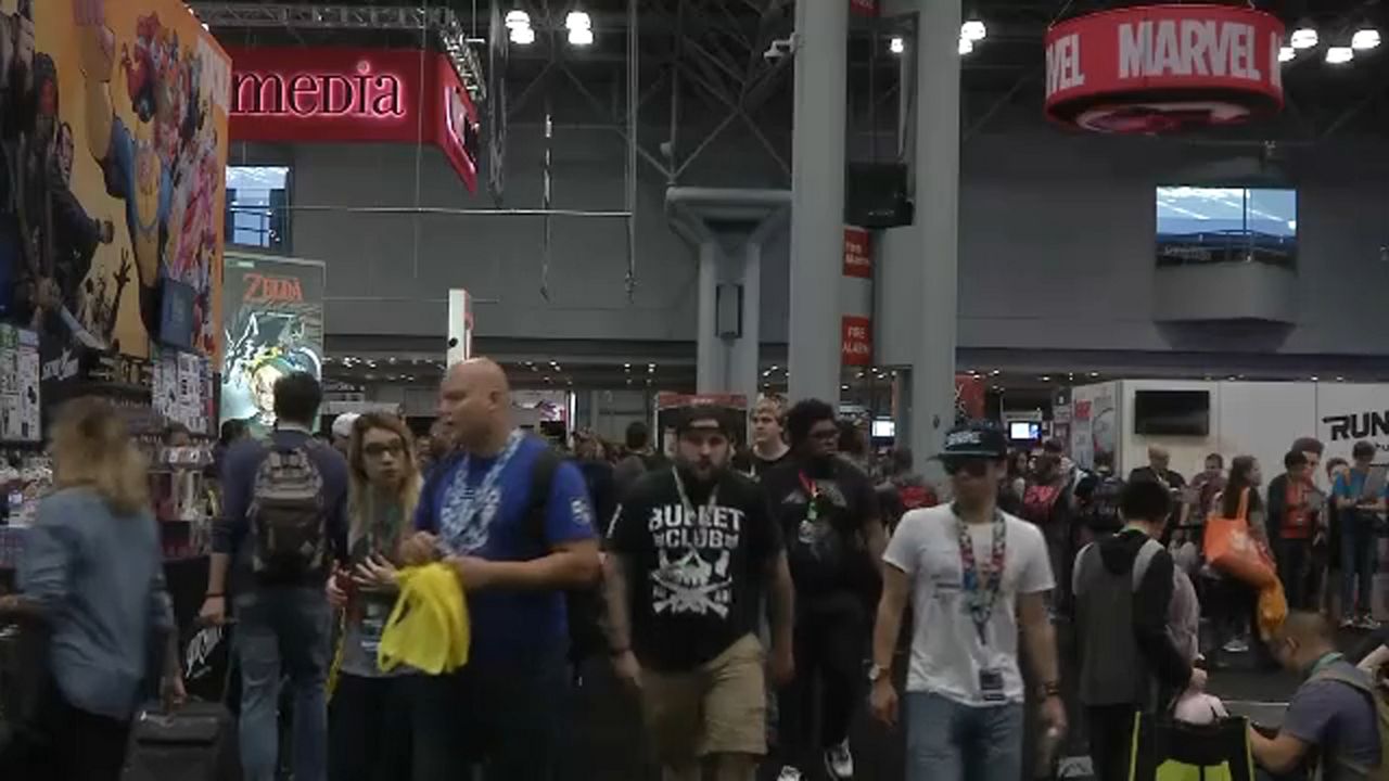 Thousands hit the Javits Center for New York Comic Con