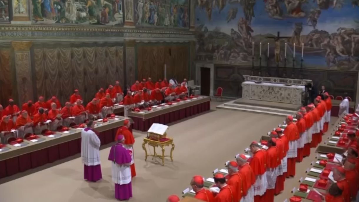 Cónclave. El Vaticano.