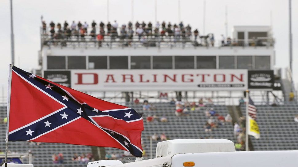 Confederate flag at Darlington