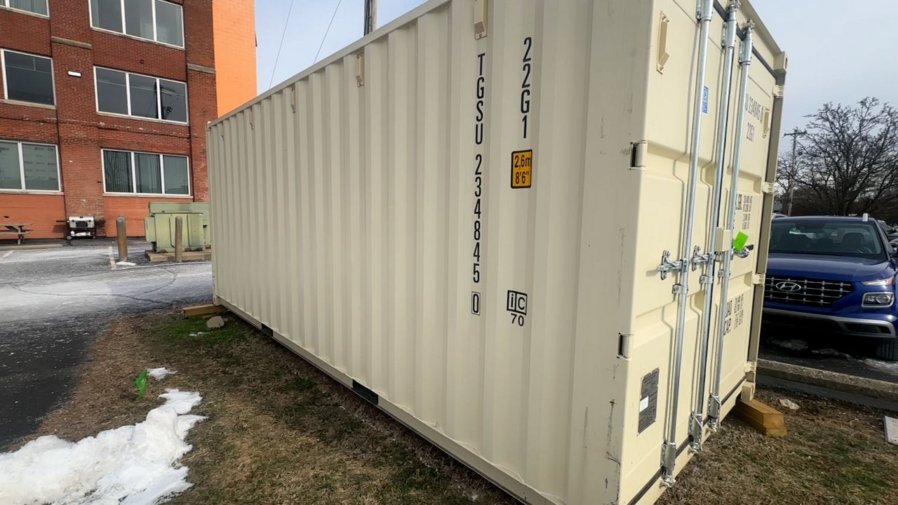 Old shipping containers turning into farms