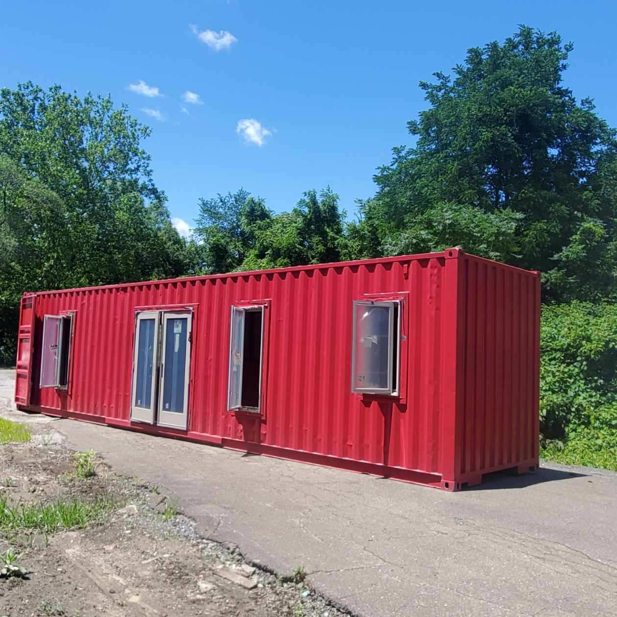 Ohio man builds container homes for the homeless