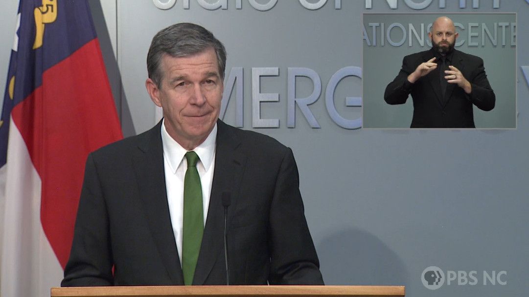 North Carolina governor gives his proposal for spending $5.7 billion in federal American Recover Plan funds. 