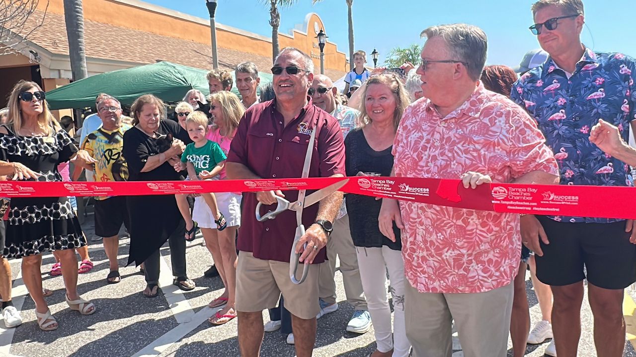 A ribbon cutting was held as part of a 